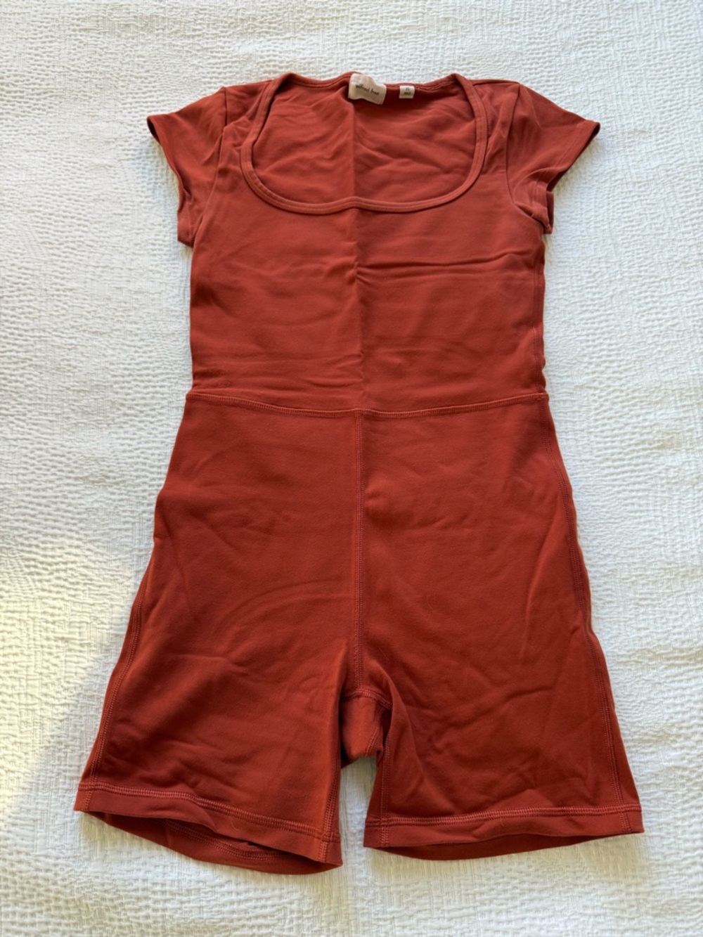 Wilfred Rust Short-Sleeve Romper